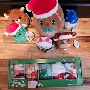 NWT HUGE SQUISHMALLOW CHRISTMAS BUNDLE!!